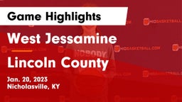 West Jessamine  vs Lincoln County  Game Highlights - Jan. 20, 2023