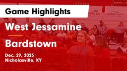 West Jessamine  vs Bardstown  Game Highlights - Dec. 29, 2023