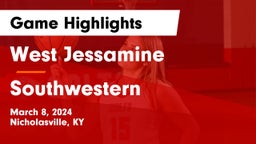 West Jessamine  vs Southwestern  Game Highlights - March 8, 2024