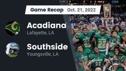 Recap: Acadiana  vs. Southside  2022