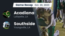 Recap: Acadiana  vs. Southside  2023