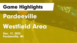 Pardeeville  vs Westfield Area  Game Highlights - Dec. 17, 2023