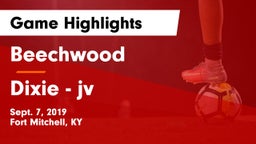 Beechwood  vs Dixie - jv Game Highlights - Sept. 7, 2019