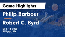 Philip Barbour  vs Robert C. Byrd  Game Highlights - Dec. 12, 2023