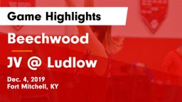 Beechwood  vs JV @ Ludlow Game Highlights - Dec. 4, 2019