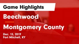 Beechwood  vs Montgomery County  Game Highlights - Dec. 13, 2019