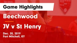 Beechwood  vs JV v St Henry Game Highlights - Dec. 20, 2019