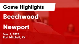 Beechwood  vs Newport  Game Highlights - Jan. 7, 2020