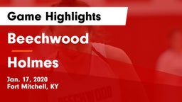 Beechwood  vs Holmes  Game Highlights - Jan. 17, 2020