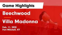 Beechwood  vs Villa Madonna  Game Highlights - Feb. 11, 2020