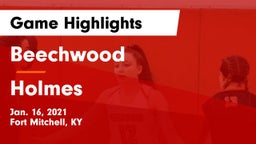 Beechwood  vs Holmes  Game Highlights - Jan. 16, 2021