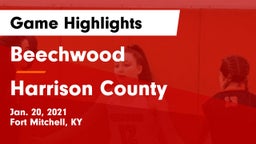 Beechwood  vs Harrison County  Game Highlights - Jan. 20, 2021