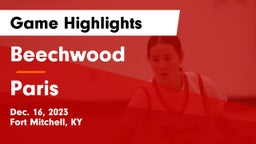 Beechwood  vs Paris  Game Highlights - Dec. 16, 2023