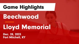 Beechwood  vs Lloyd Memorial  Game Highlights - Dec. 28, 2023