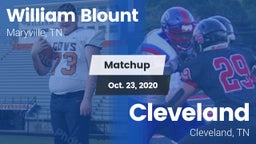 Matchup: William Blount vs. Cleveland  2020
