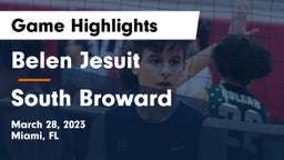  Belen Jesuit  vs South Broward Game Highlights - March 28, 2023