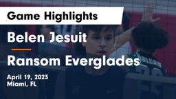  Belen Jesuit  vs Ransom Everglades  Game Highlights - April 19, 2023