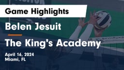  Belen Jesuit  vs The King's Academy Game Highlights - April 16, 2024
