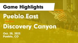 Pueblo East  vs Discovery Canyon  Game Highlights - Oct. 28, 2023