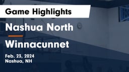 Nashua North  vs Winnacunnet  Game Highlights - Feb. 23, 2024