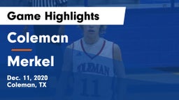 Coleman  vs Merkel  Game Highlights - Dec. 11, 2020