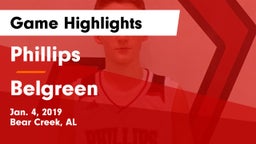 Phillips  vs Belgreen Game Highlights - Jan. 4, 2019