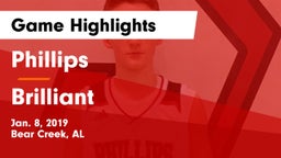 Phillips  vs Brilliant  Game Highlights - Jan. 8, 2019