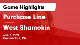 Purchase Line  vs West Shamokin  Game Highlights - Jan. 3, 2024