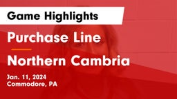 Purchase Line  vs Northern Cambria  Game Highlights - Jan. 11, 2024