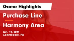Purchase Line  vs Harmony Area Game Highlights - Jan. 12, 2024