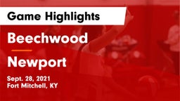 Beechwood  vs Newport  Game Highlights - Sept. 28, 2021