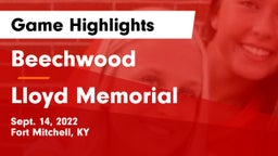 Beechwood  vs Lloyd Memorial  Game Highlights - Sept. 14, 2022