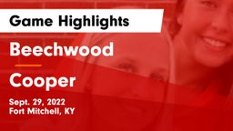 Beechwood  vs Cooper  Game Highlights - Sept. 29, 2022