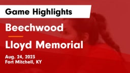 Beechwood  vs Lloyd Memorial  Game Highlights - Aug. 24, 2023