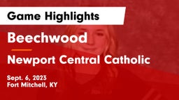 Beechwood  vs Newport Central Catholic  Game Highlights - Sept. 6, 2023