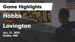 Hobbs  vs Lovington  Game Highlights - Jan. 21, 2020