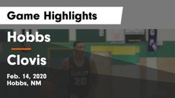 Hobbs  vs Clovis  Game Highlights - Feb. 14, 2020
