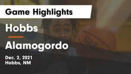 Hobbs  vs Alamogordo  Game Highlights - Dec. 2, 2021
