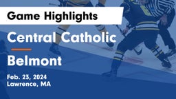 Central Catholic  vs Belmont  Game Highlights - Feb. 23, 2024