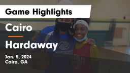 Cairo  vs Hardaway  Game Highlights - Jan. 5, 2024