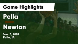 Pella  vs Newton   Game Highlights - Jan. 7, 2020