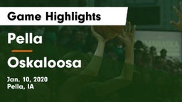 Pella  vs Oskaloosa  Game Highlights - Jan. 10, 2020