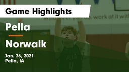 Pella  vs Norwalk  Game Highlights - Jan. 26, 2021