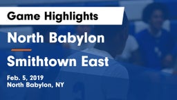 North Babylon  vs Smithtown East Game Highlights - Feb. 5, 2019