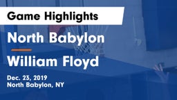 North Babylon  vs William Floyd  Game Highlights - Dec. 23, 2019