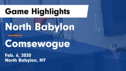 North Babylon  vs Comsewogue  Game Highlights - Feb. 6, 2020