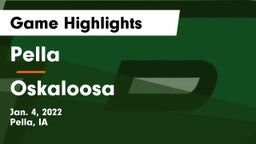 Pella  vs Oskaloosa  Game Highlights - Jan. 4, 2022
