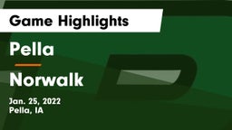 Pella  vs Norwalk  Game Highlights - Jan. 25, 2022
