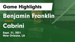 Benjamin Franklin  vs Cabrini  Game Highlights - Sept. 21, 2021