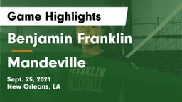 Benjamin Franklin  vs Mandeville  Game Highlights - Sept. 25, 2021